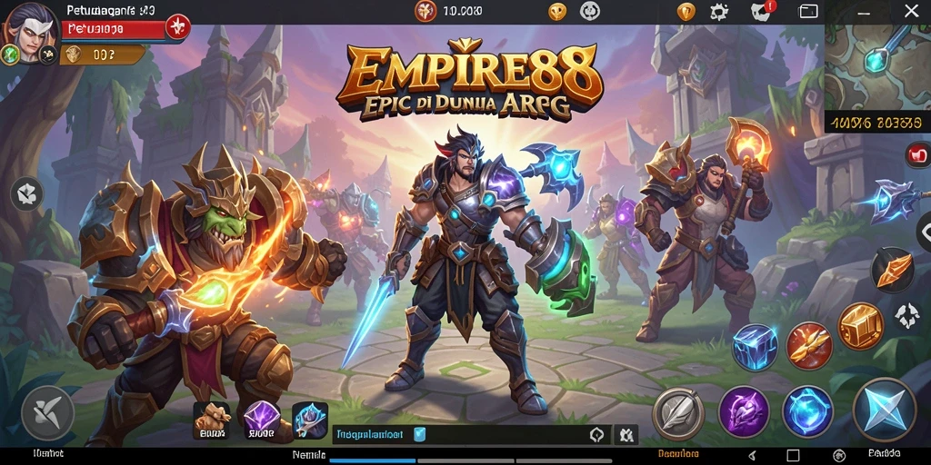 Tangkapan layar interaksi seru dalam gameplay ARPG.