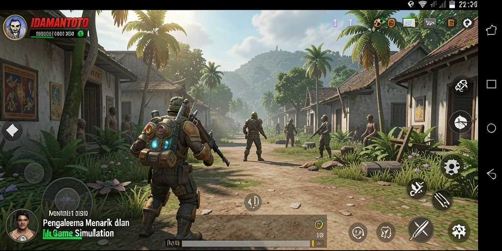 Tampilan gameplay <strong>IDAMANTOTO</strong> yang menakjubkan dan interaktif.