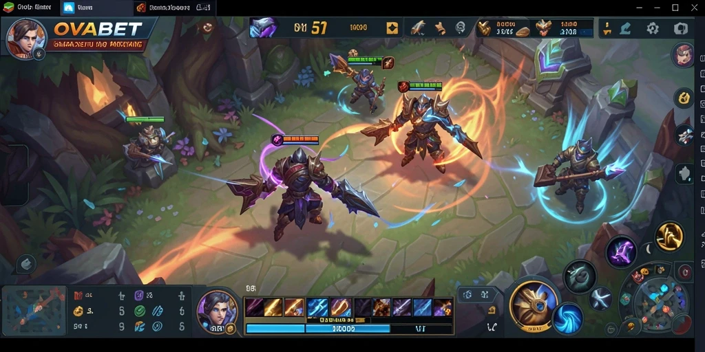 Gameplay seru dengan pertarungan intens di OVABET.