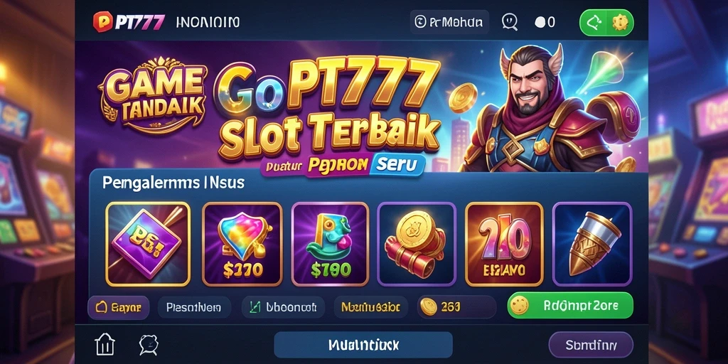 Tampilan gameplay PT777 yang menarik dan seru.