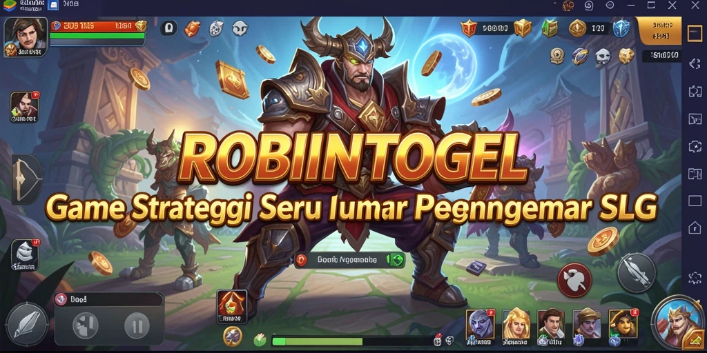Tampilan gameplay ROBINTOGEL yang mengasyikkan dan menarik.