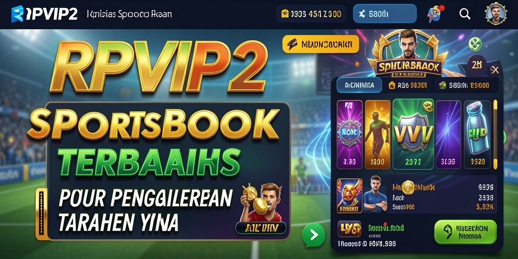 Screenshot RPVIP2 menunjukkan tampilan antarmuka taruhan yang intuitif.